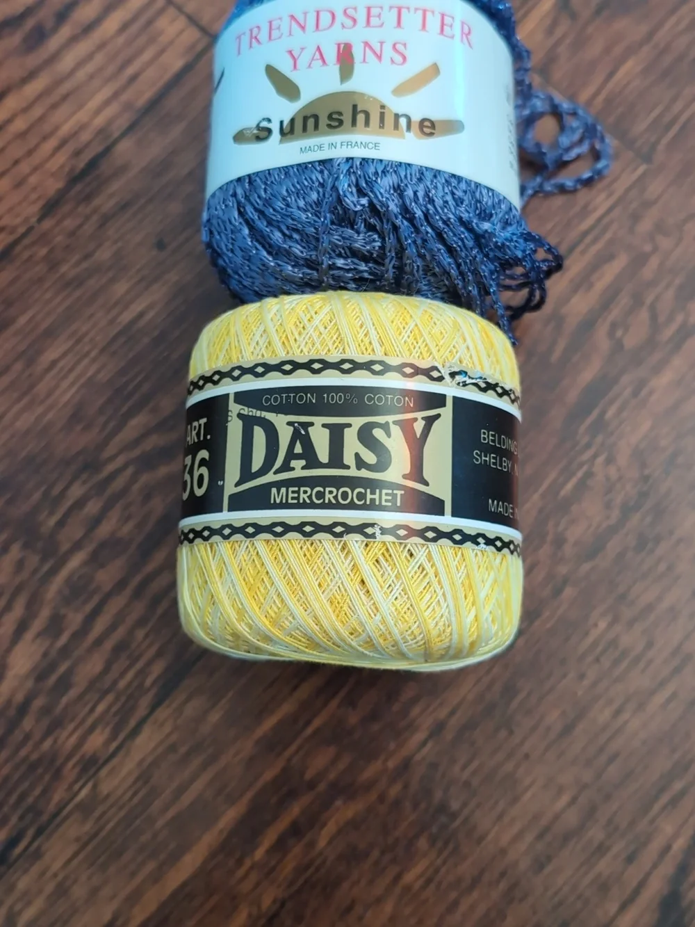 South Maid 100% Mercerized Cotton Crochet Thread White yd (Lot of 8) Mix Lot - Picture 4 of 7